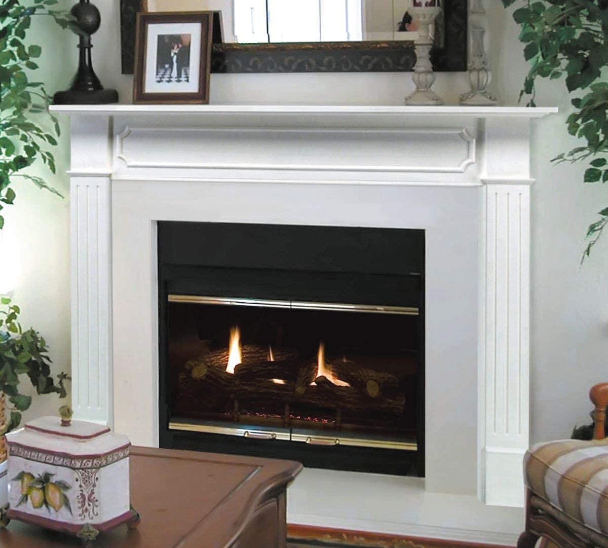 Diy Fireplace Surround Ideas Fresh Pearl Mantels 520 48 Berkley Paint Grade Fireplace Mantel 48 Inch White 48 Inch Renewed