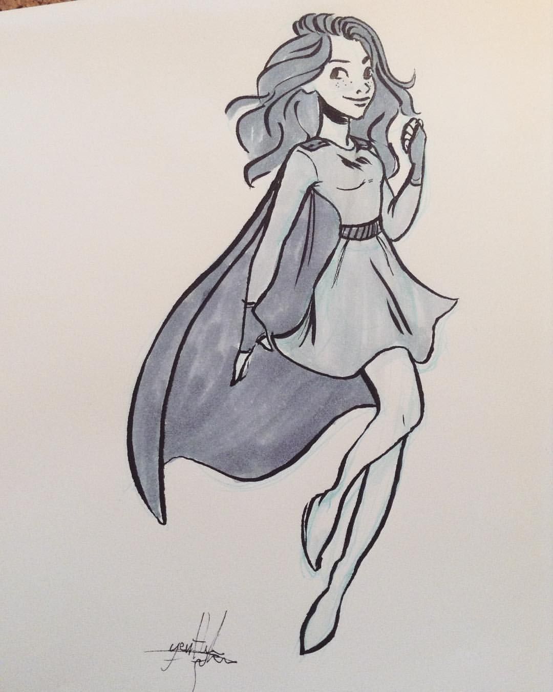 Sketch with the pentelpocketbrush and my new copicmarkers 111c0dbf60ca7cdf07dd692e8a1fcc43