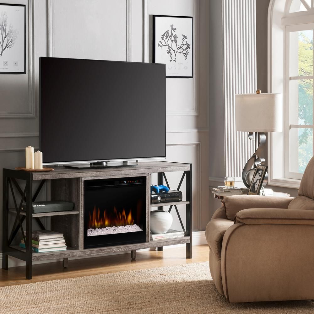 Dimplex Ramona 65 in Media Console in Autumn Bronze with 23 d5dfefda2fd86e58a a8d57