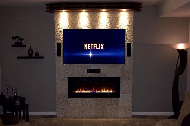 Electric Fireplace Entertainment Center Interior Design New Amazon Napoleon Efl50h Linear Wall Mount Electric