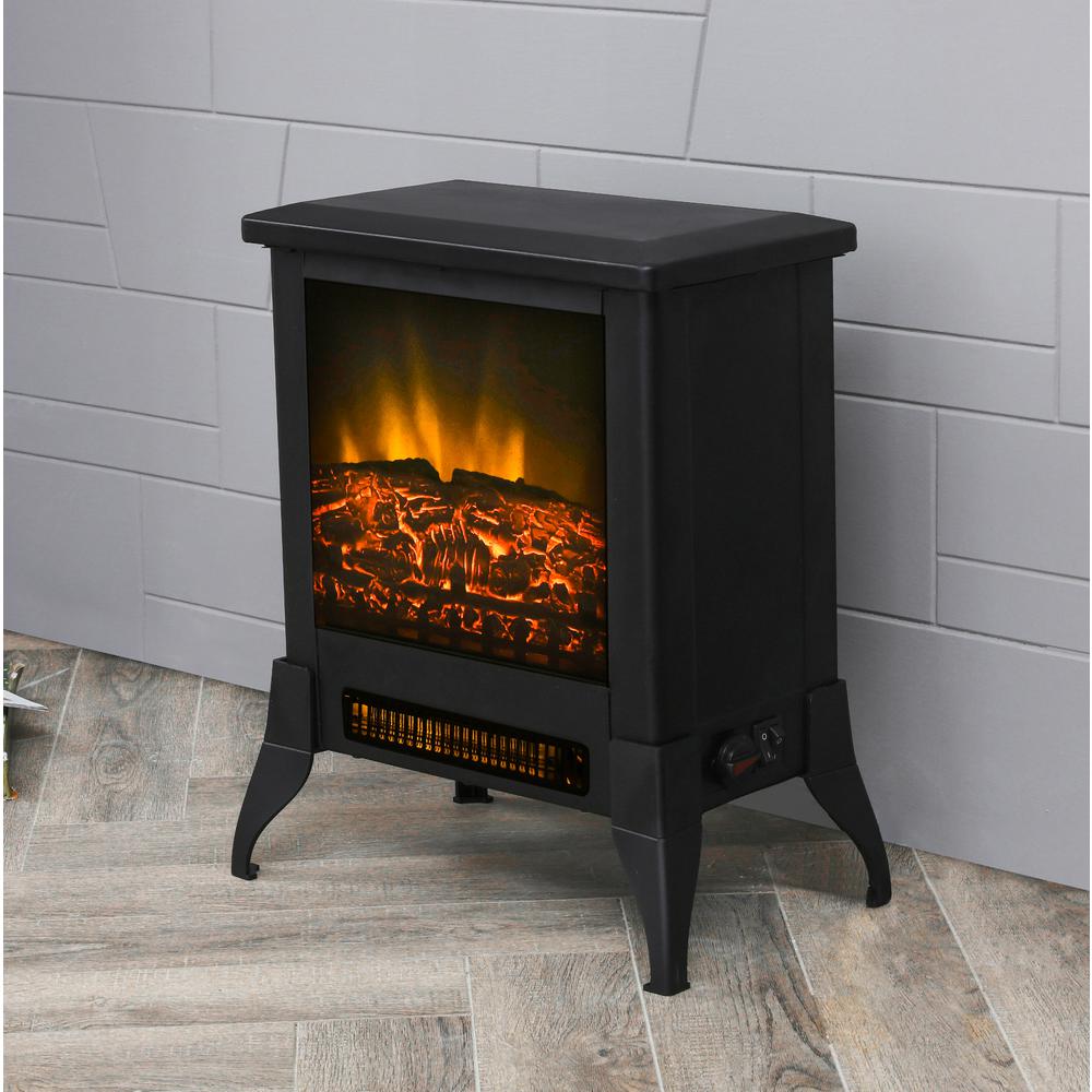 Fake Fireplaces Sale Inspirational 15 In Freestanding Electric Fireplace In Black