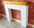 Fake Fireplaces Sale Lovely Modern Chunky Fire Surround Light Oak Sleeper Mantle