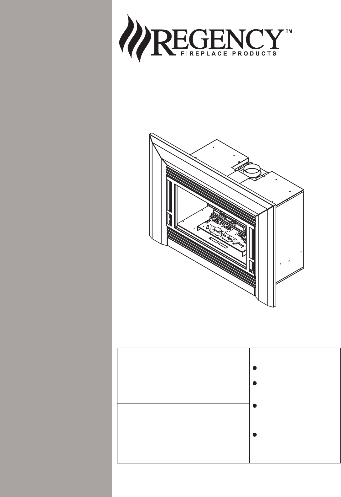 Fire Place Drawing Awesome Regency Fire Pit Ig35 Ng User Guide