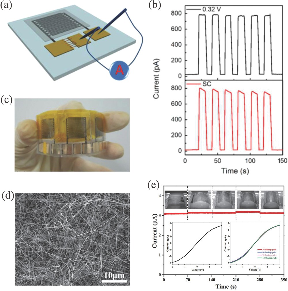 Fire Place Drawing Fresh Flexible Detectors Based On Novel Functional Materials