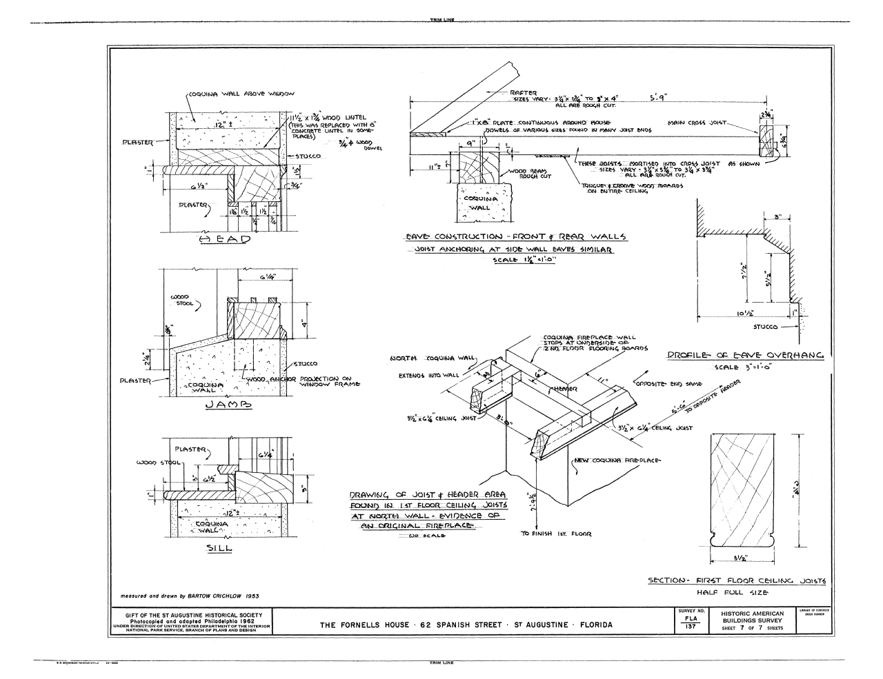 File Don Pedro Fornells House 62 Spanish Street Saint 1280px Don Pedro Fornells House 62 Spanish Street Saint Augustine St Johns County FL HABS FLA 55 SAUG 35 sheet 7 of 7
