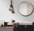 Fireplace Backsplash Ideas New Wavy Glass Tile Backsplash