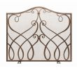 Fireplace Screen Ideas Inspirational Cypher Single Panel Iron Fireplace Screen sofa