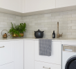 Fireplace with Herringbone Tile Luxury Flooring — Blog — Bibby and Brady