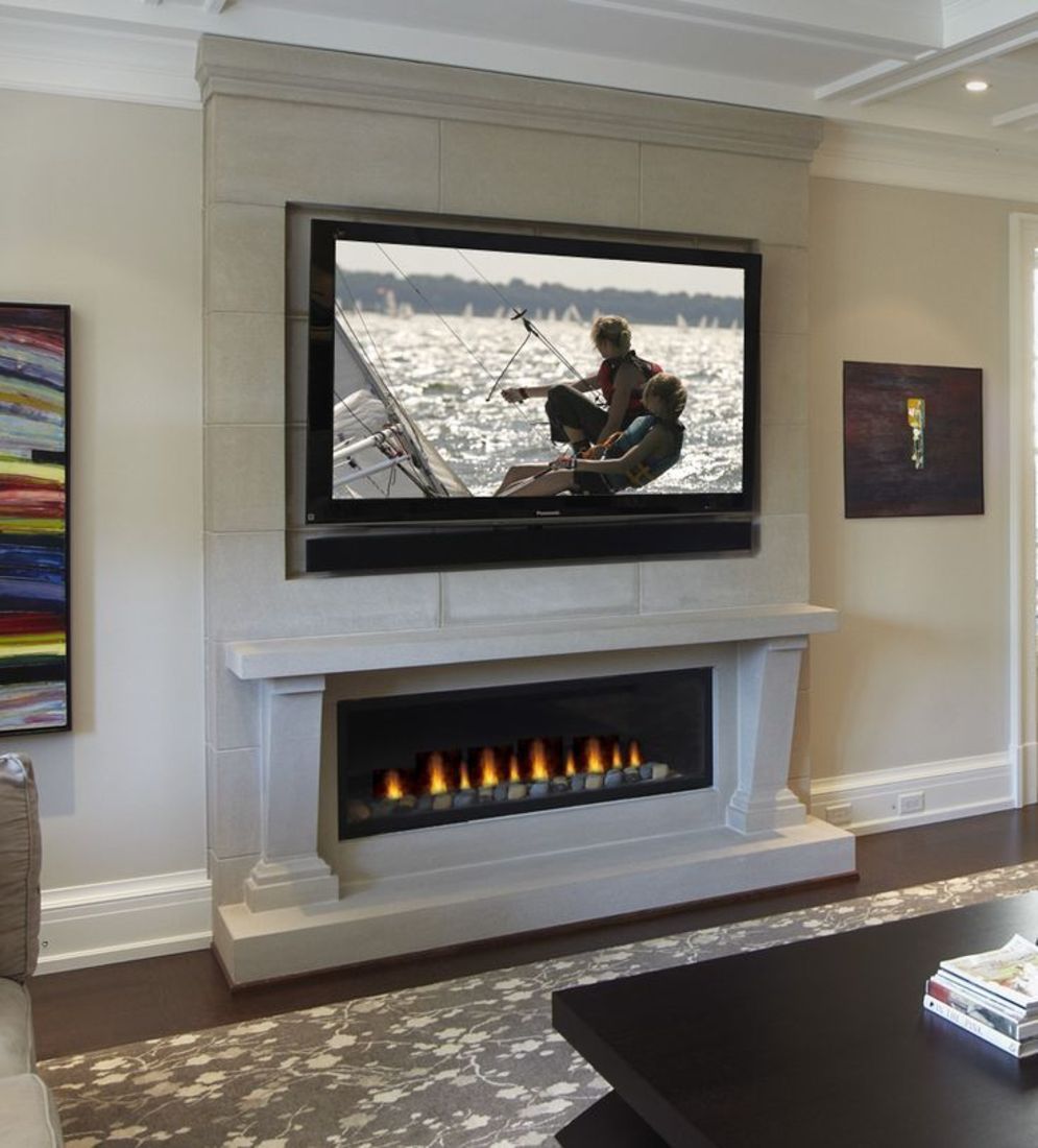 Gas Fireplace Ideas with Tv Above Awesome Best Fireplace Tv Wall Ideas – the Good Advice for Mounting