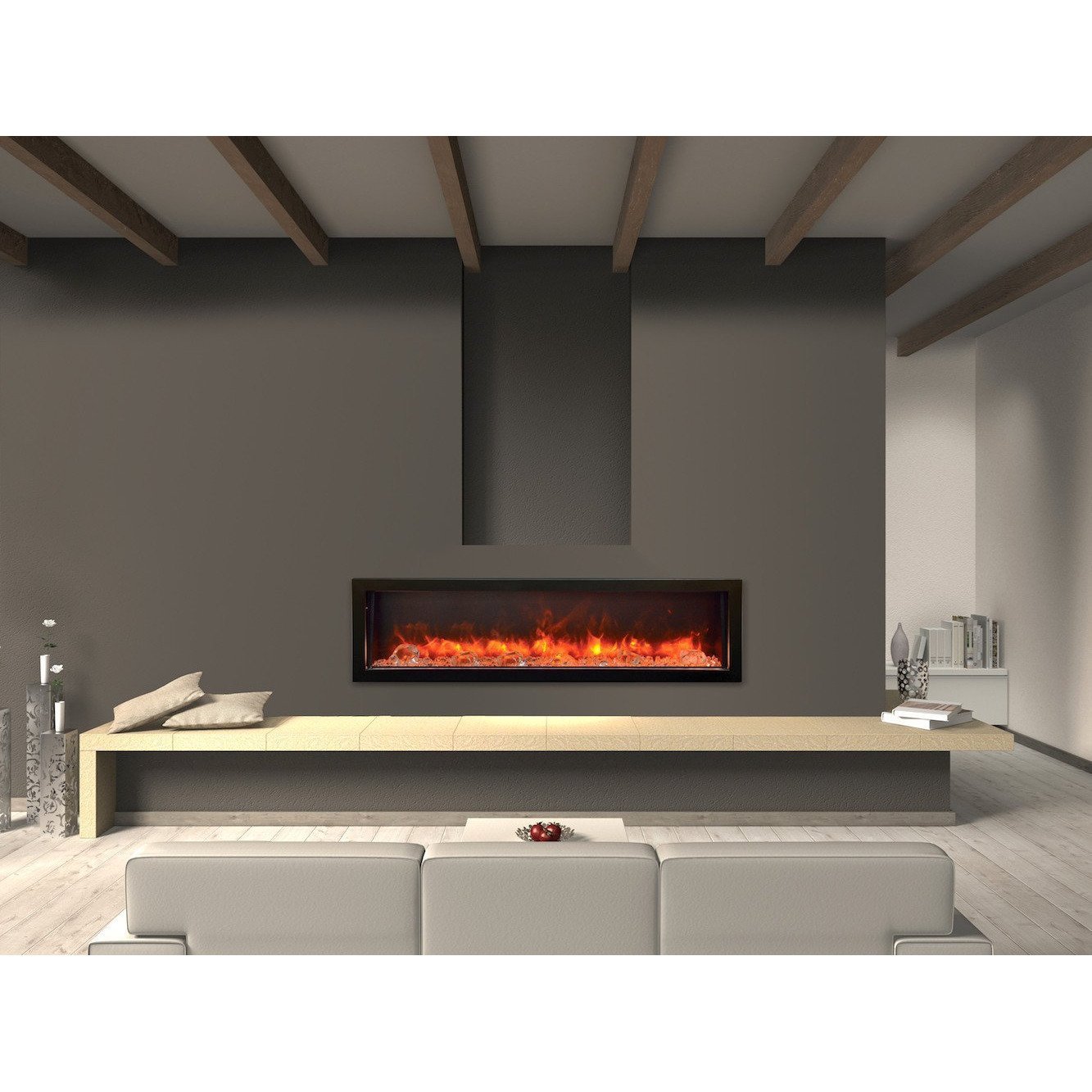 Gas Fireplace Insert Ideas Elegant Amantii Panorama Deep 60″ Built In Indoor Outdoor Electric