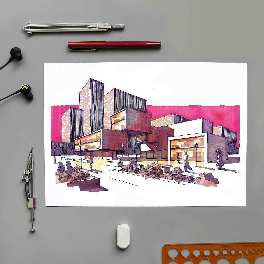 98 Best HAND RENDERING images ed0c84e4c6d2358aa37b