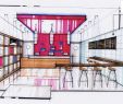 Hand Rendering Inspirational Interior Design Drawing Beautiful Interior Detalhamento