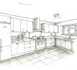 Hand Rendering New Interior Design Drawing Beautiful Interior Detalhamento