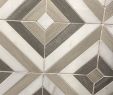 Herringbone Backsplash Fresh Light Grey Mosaic Bathroom Floor Tile Hexagon Haisa Marble