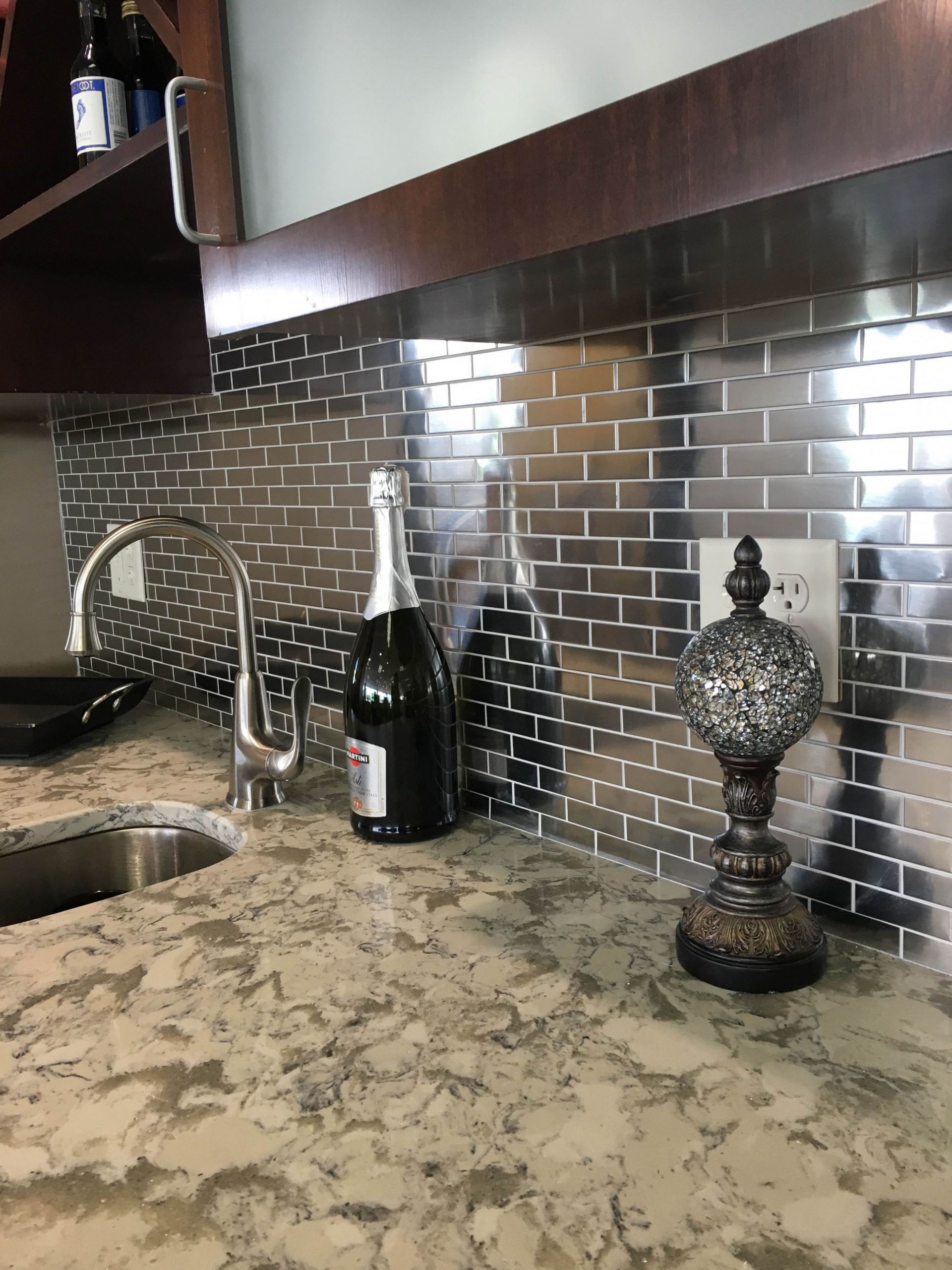 Herringbone Backsplash New 35 Challenging Green Glass Tile