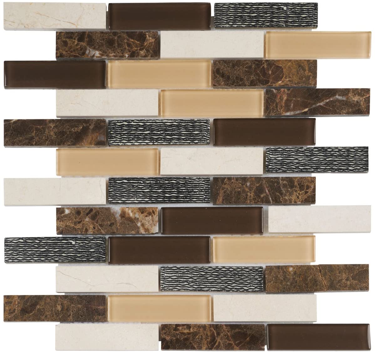 Herringbone Backsplash Subway Tile New Modket Tdh115mo Crema Marfil Emperador Dark Marble Stone