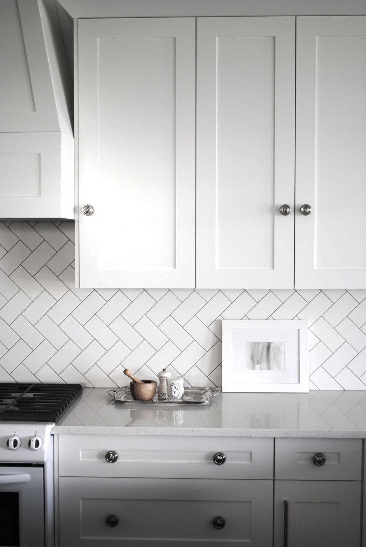 Herringbone Kitchen Backsplash Fresh Remodeling 101 White Tile Pattern Glossary