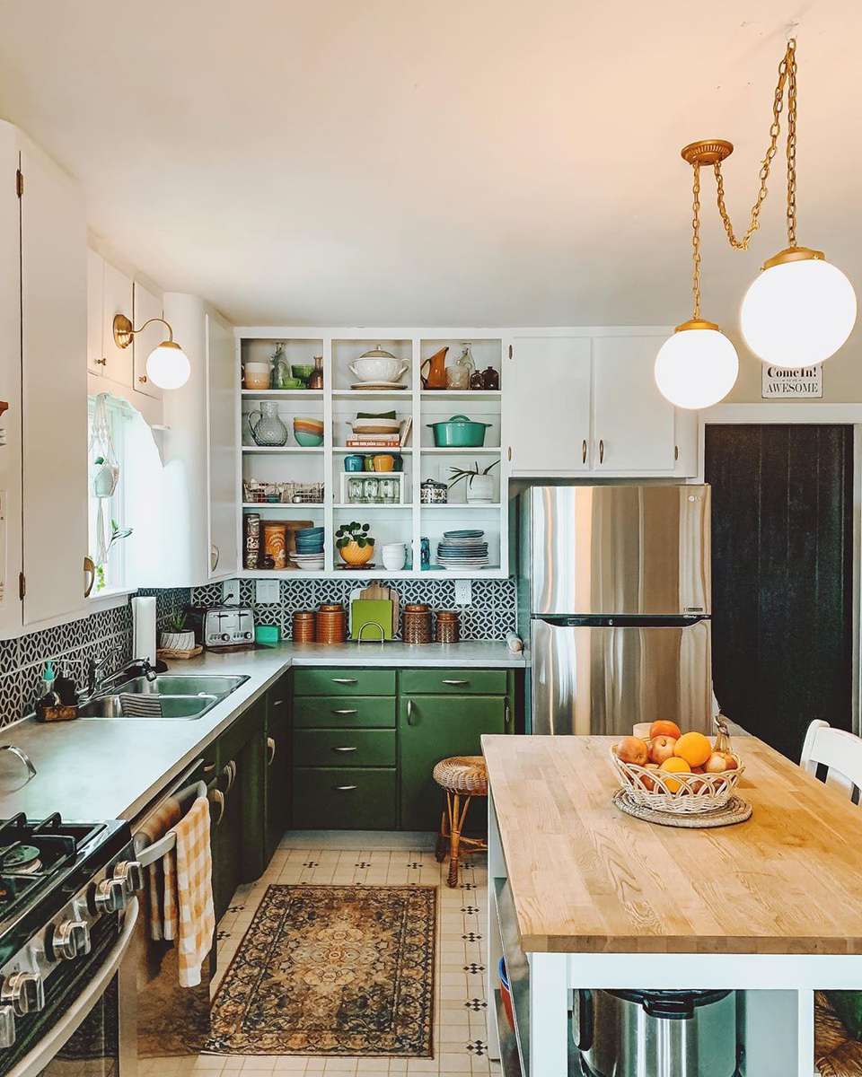 Kitchen Ideas with White Brick Backsplash Inspirational 12 1950s Kitchen Ideas