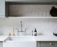 Kitchen Ideas with White Brick Backsplash Luxury Sage Green Cabinets White Apron Front Sink White Brick