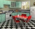 Kitchen Ideas with White Brick Backsplash New 25 Cool Retro Kitchens How to Decorate A Kitchen In