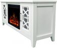 Modern Corner Electric Fireplace New Cambridge 56 In Stardust Mid Century Modern Electric Fireplace with Deep Multi Color Log Insert White N A