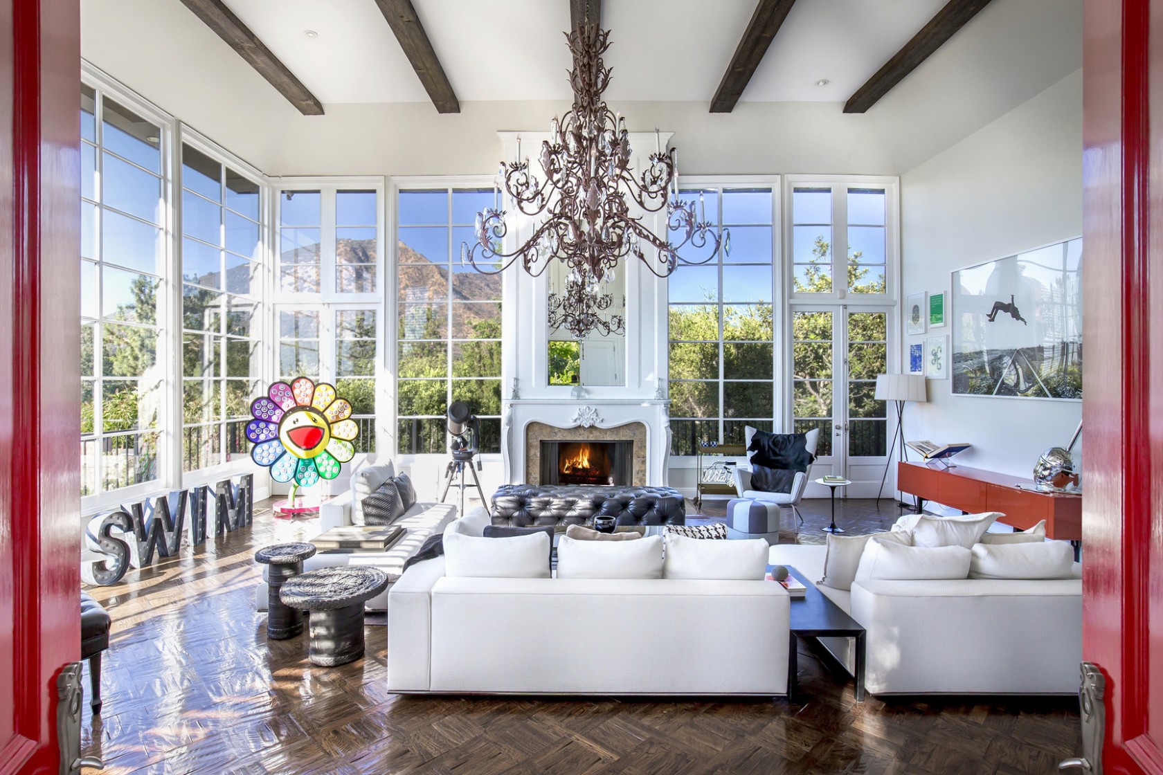 Rendering Fireplace Elegant Hot Property A Running Start Los Angeles Times