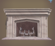 Rendering Fireplace Fresh Neo Gothic Fireplace