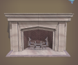 Rendering Fireplace Lovely Neo Gothic Fireplace