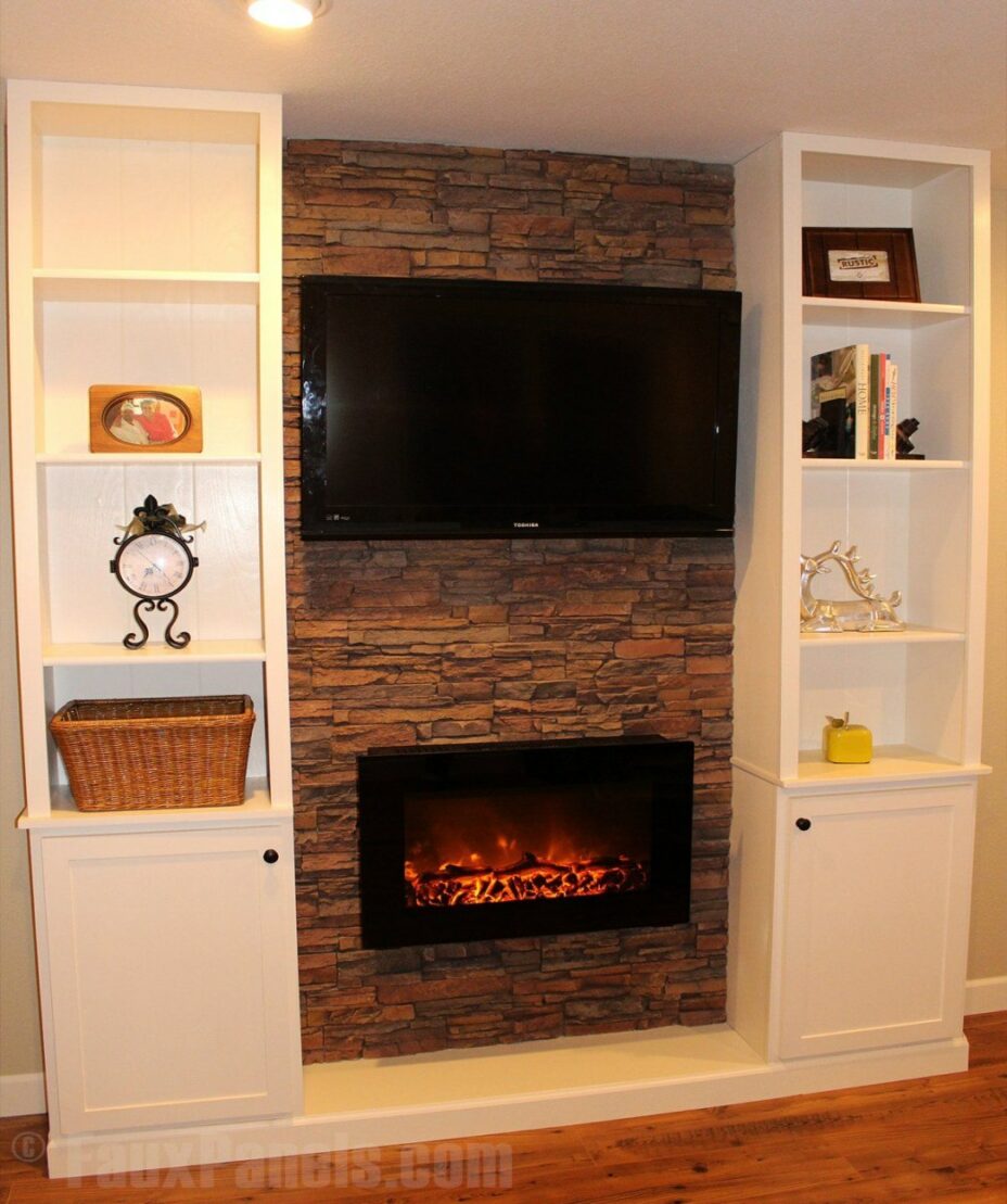 fake fireplace ideas faux fireplace ideas can also include your entertainment of fake fireplace ideas 928x1109