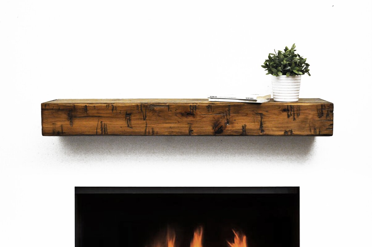 Rustic Shiplap Fireplace New 100 [ Fireplace Wood Mantel Shelf ]