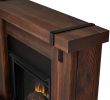 Rustic Wood Fireplace Surround Fresh Real Flame aspen Electric Fireplace Barn Wood Grey