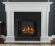 Rustic Wood Fireplace Surround Inspirational Real Flame White 5010e W Thayer Electric Fireplace