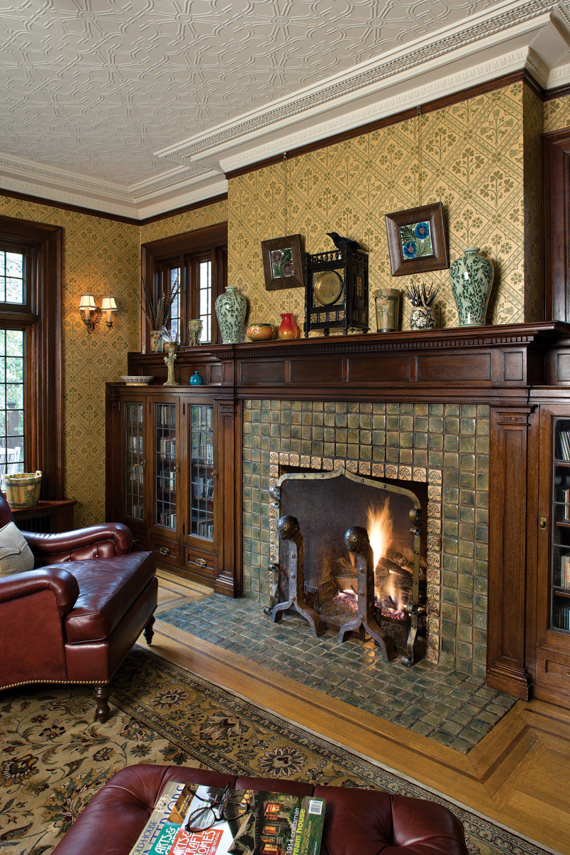 Rustic Wood Fireplace Surround New Considering the Mantel Old House Journal Magazine