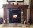 Rustic Wood Fireplace Surround New Twitter Google Pinterest Stumbleupon Email