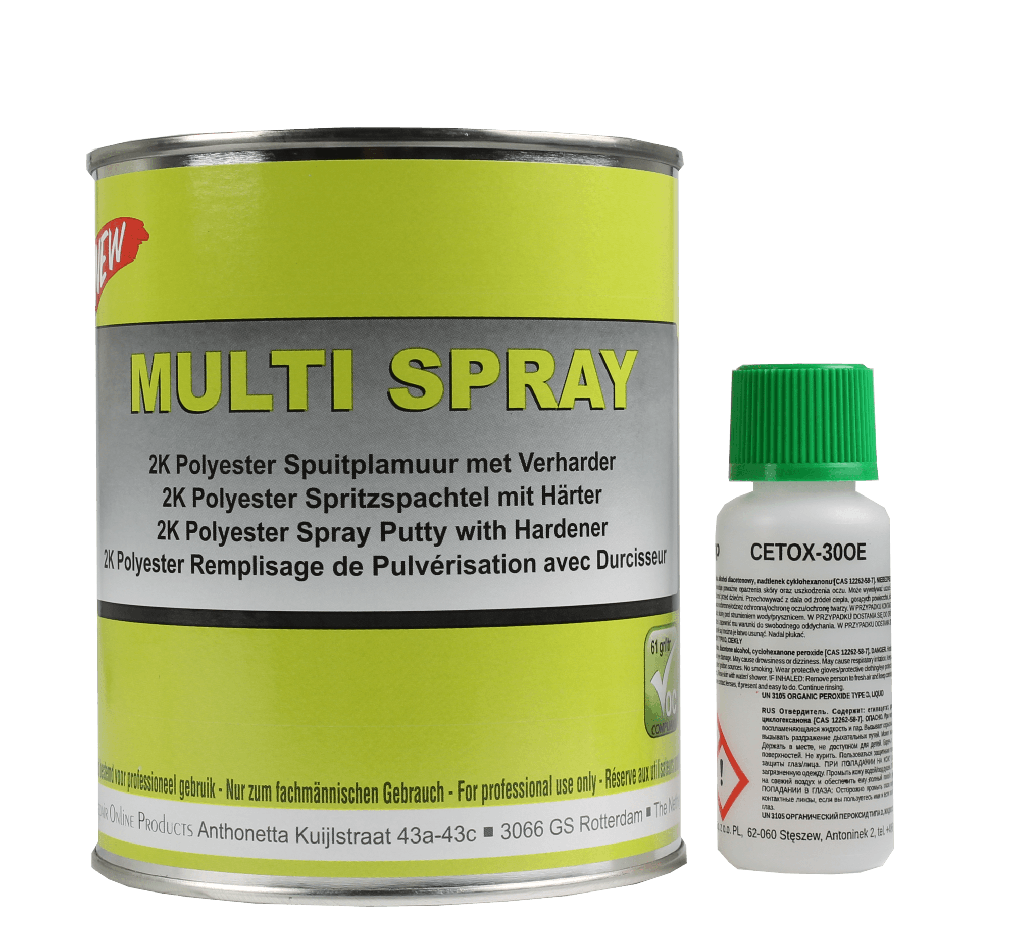Rustoleum High Heat Paint Awesome 2k Polyester Spray Filler with Hardener Multi Spray