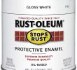 Rustoleum High Heat Paint Best Of Rust Oleum Protective Enamel Paint 8 Ounce Gloss White