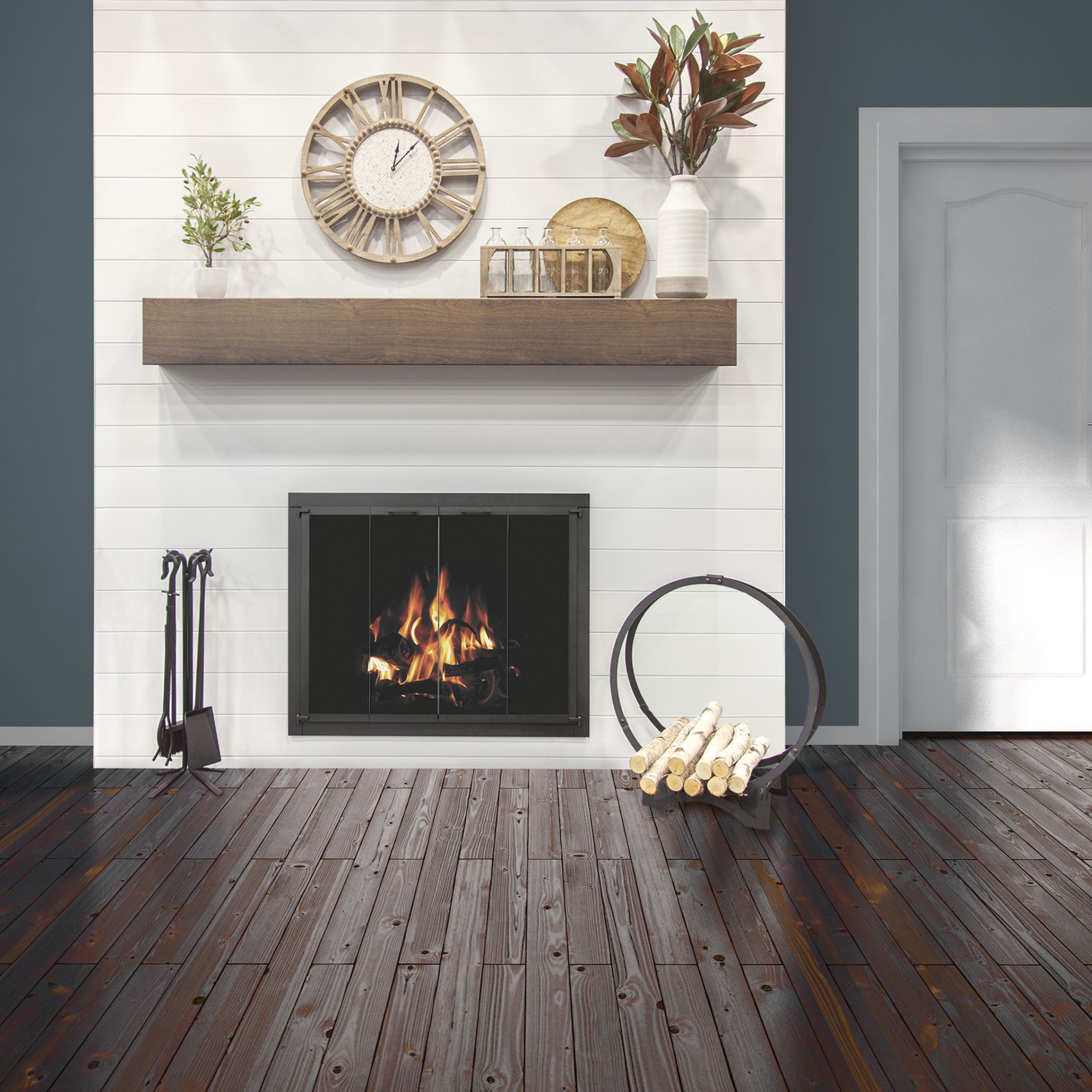 Shiplap Fireplace Fresh Create A Fresh Farmhouse Look with Our New White Shiplap