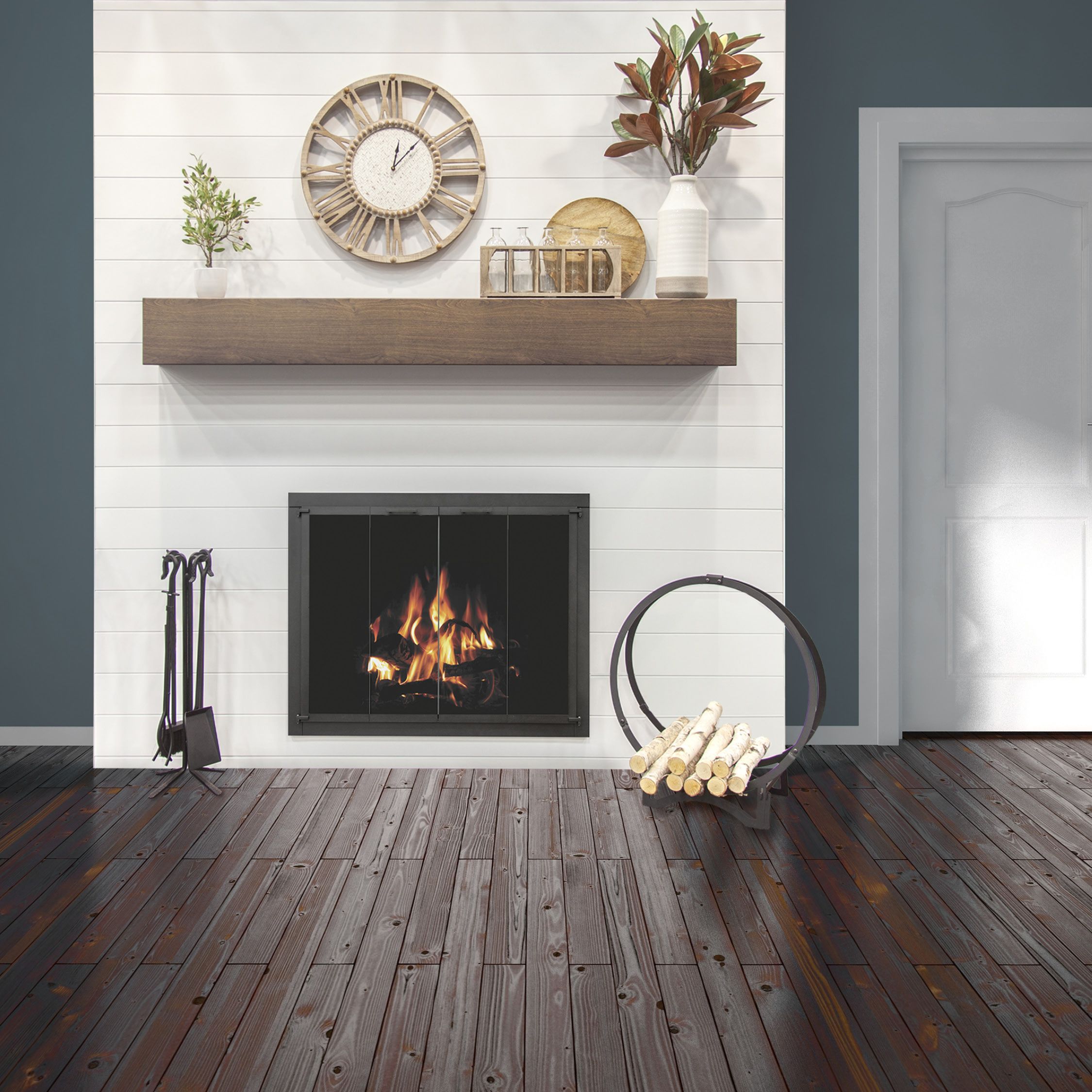 Shiplap Fireplace Ideas Beautiful Create A Fresh Farmhouse Look with Our New White Shiplap