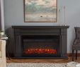 Stone Fireplace with Wood Mantel Awesome Amazon Real Flame Carlisle Electric Fireplace Gray