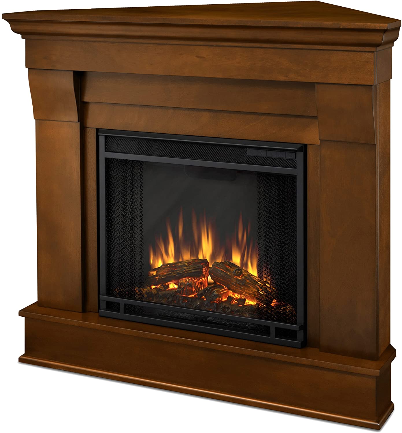 Stone Fireplace with Wood Mantel Lovely Real Flame 5950e Chateau Corner Electric Fireplace Small Espresso