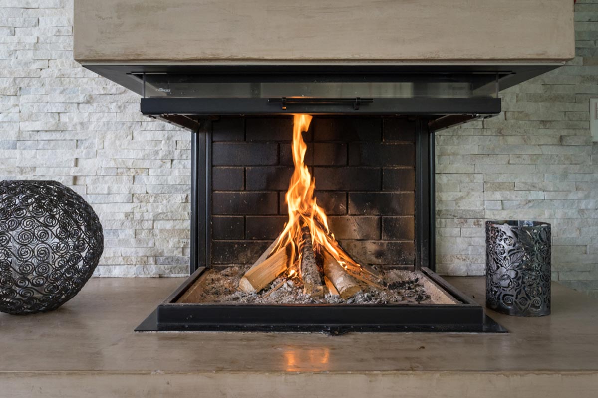 Stone Fireplace with Wood Mantel Unique 2020 Fireplace Installation Costs