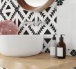 Subway Tile Herringbone Backsplash Awesome Aztec Black White Splashback Decal Zig Zag Black Peel & Stick Carreaux Backsplash Sticker