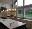 Subway Tile Herringbone Backsplash New Portfolio — Great Lakes Tile & Stone