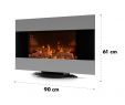 Tv and Fire Wall Awesome Efp Approved Wall Mounted Electric Fireplace Heater Ef420slb