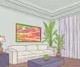 Tv and Fire Wall Awesome How to Design A Living Room 11 Steps with Wikihow