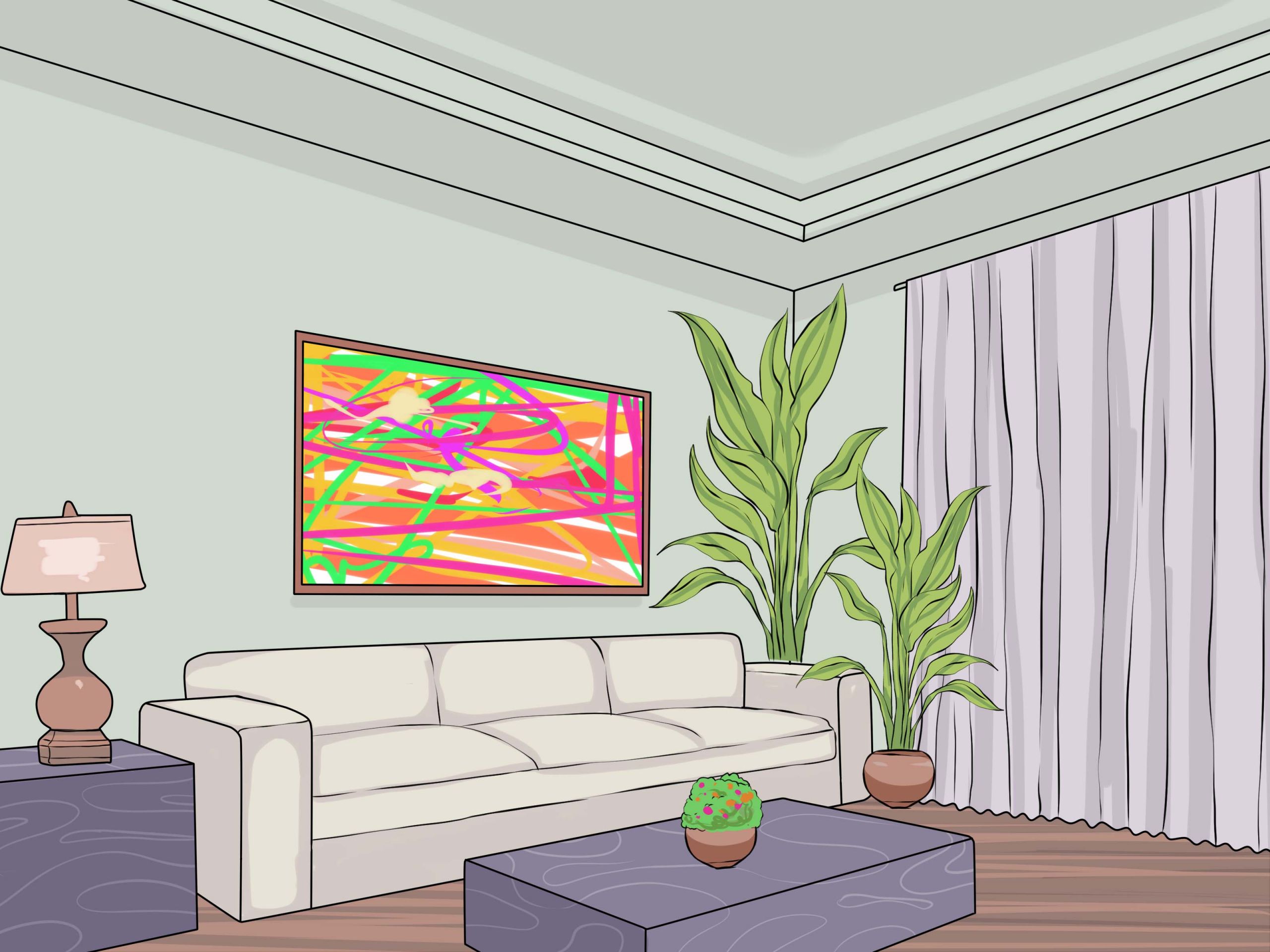 Tv and Fire Wall Awesome How to Design A Living Room 11 Steps with Wikihow