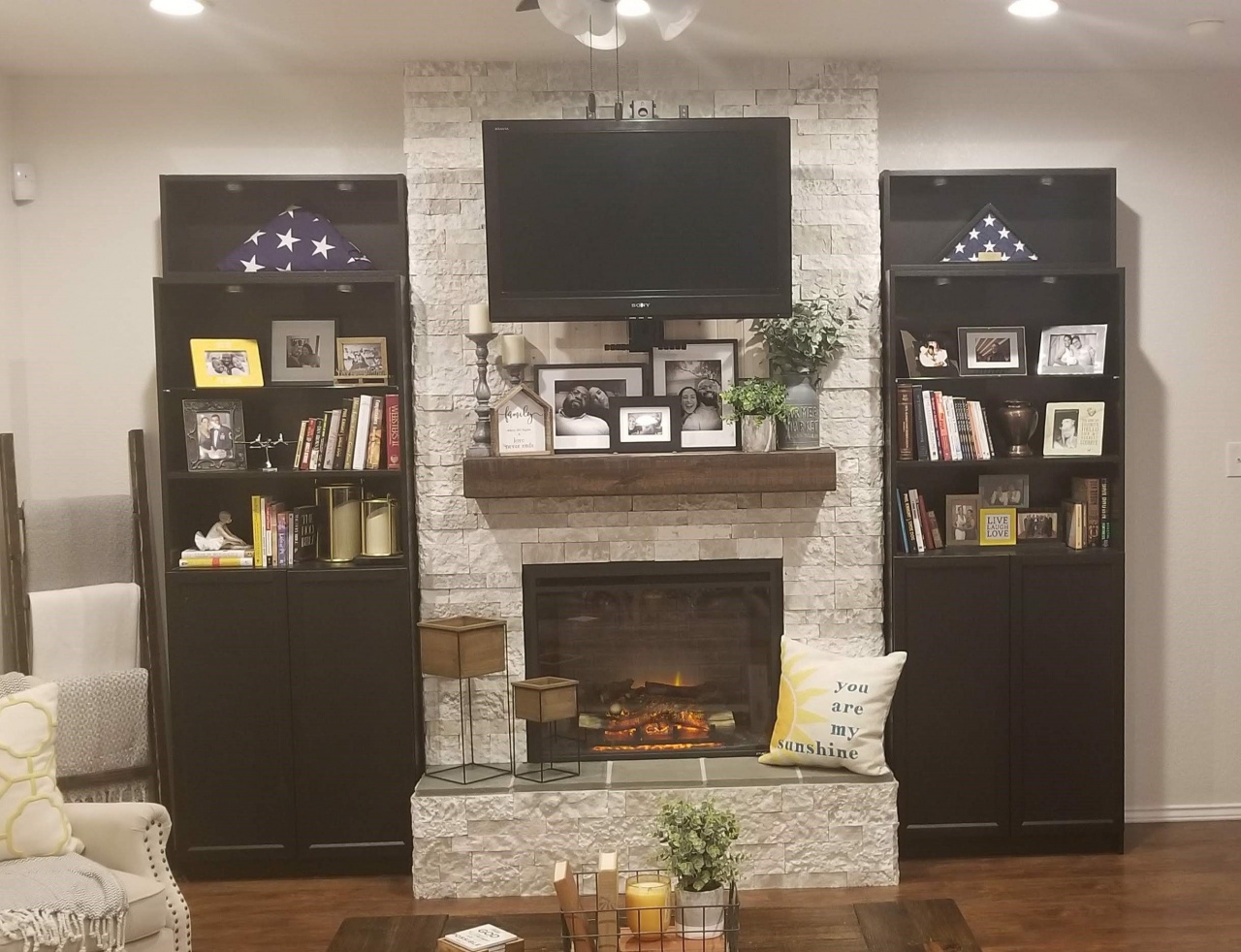 built in electric fireplace and tv design step by step instructions on how to create a beautiful from built in electric fireplace and tv design