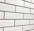 White Brick Backsplash Beautiful Brick 2 Gloss White 3x12 Google Search In 2020