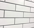 White Brick Backsplash In Kitchen Beautiful Brick 2 Gloss White 3x12 Google Search In 2020