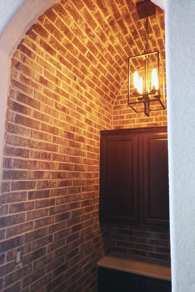 White Brick Backsplash In Kitchen Fresh Hashtag Brickbacksplash Na Twitteru